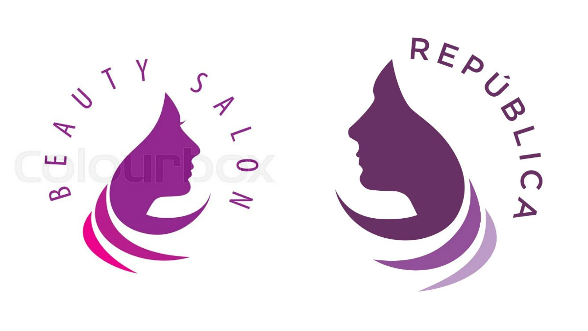 El símbolo de la República de Podemos, un logo de peluquería que cuesta 1,99 euros