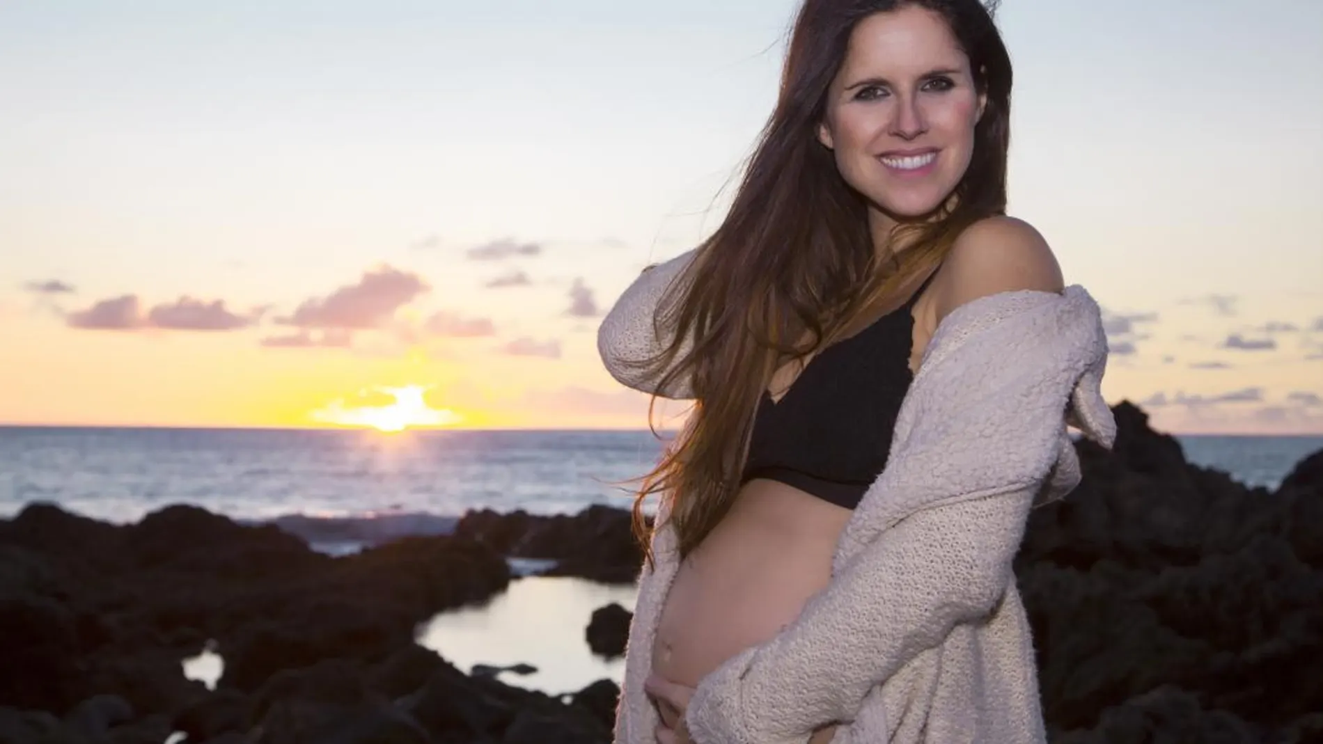 Virginia del Río posa feliz esperando a su bebé meses antes del fatal desenlace
