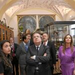 Juan Vicente Herrera acompañado por Silvia Clemente y Fernando Rey en la apertura del curso 2016-2017