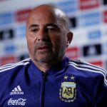 El seleccionador argentino de fútbol Jorge Sampaoli