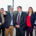 El ministro Luis Planas y Virginia Barcones visitan los regadíos de Matalobos del Páramo