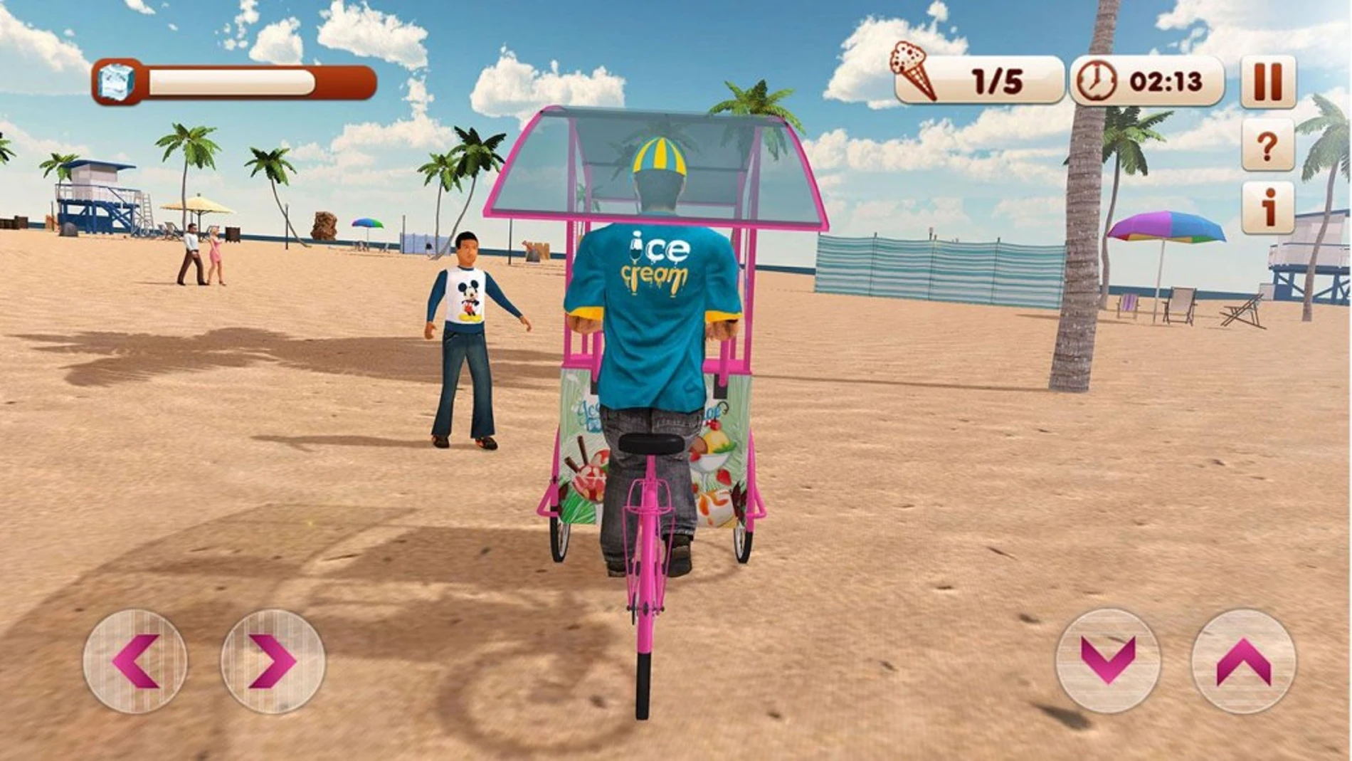 Conviértete en heladero con Beach Ice Cream Delivery Boy