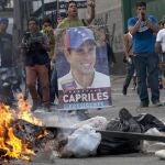 Protestas contra Maduro en Venezuela