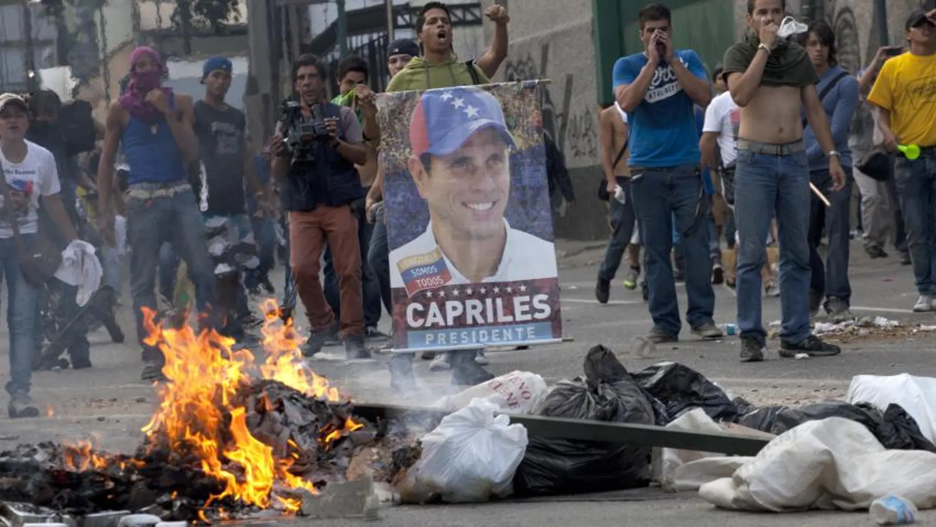 Protestas contra Maduro en Venezuela