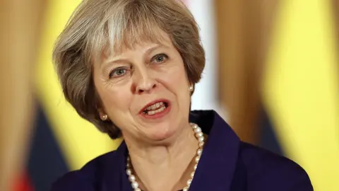 La primera ministra británica, Theresa May