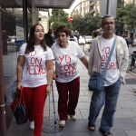 Los simpatizantes se agolpan en Ferraz