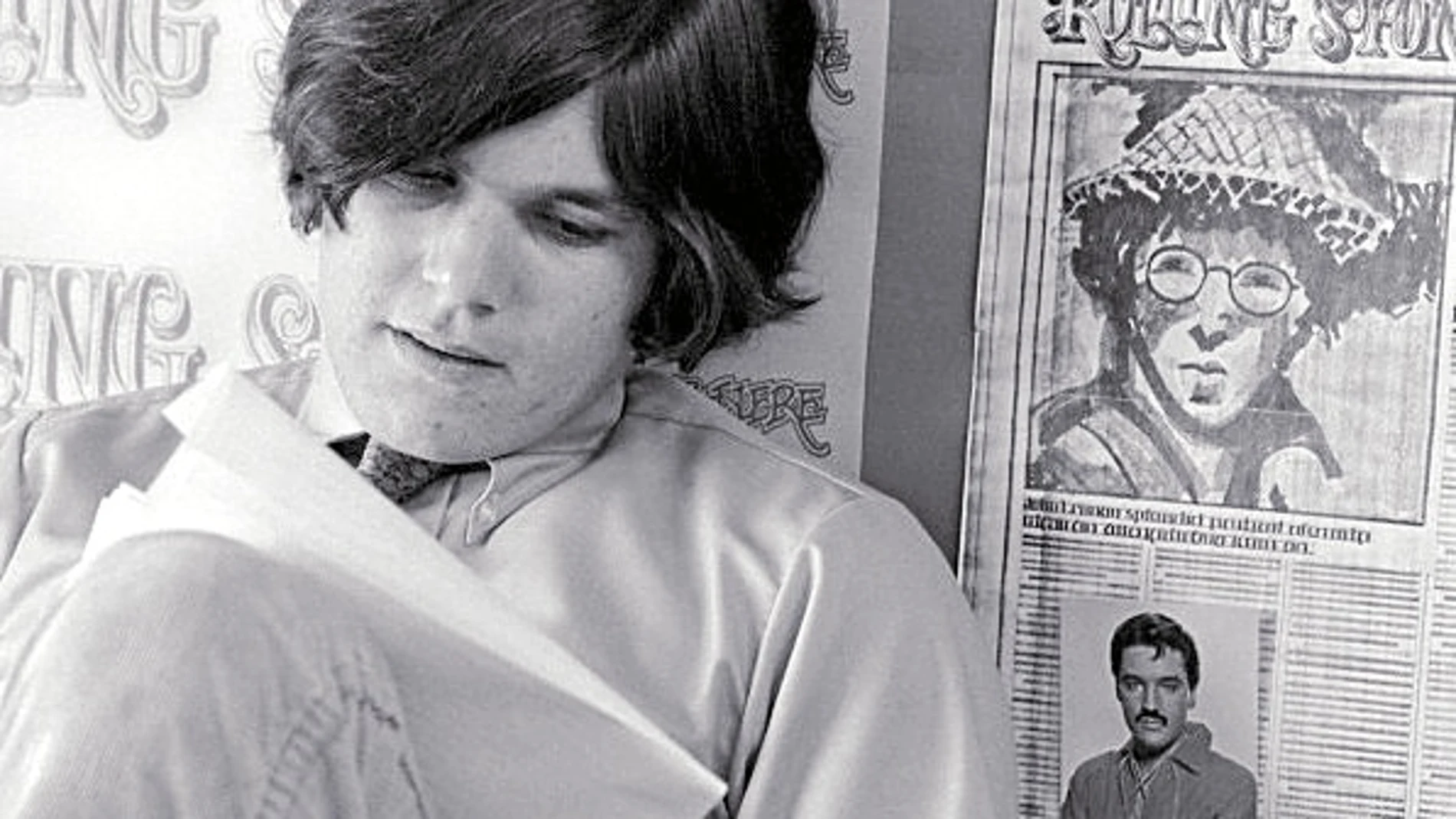 Jann Wenner, el editor de «Rolling Stone», (en la imagen) cuando se estaba preparando el primer número