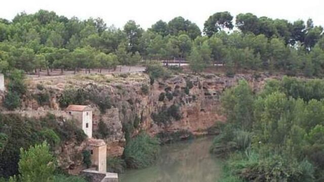 Río Mijares. a su paso por Villareal