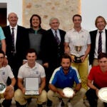 Víctor Pastor, con el premio