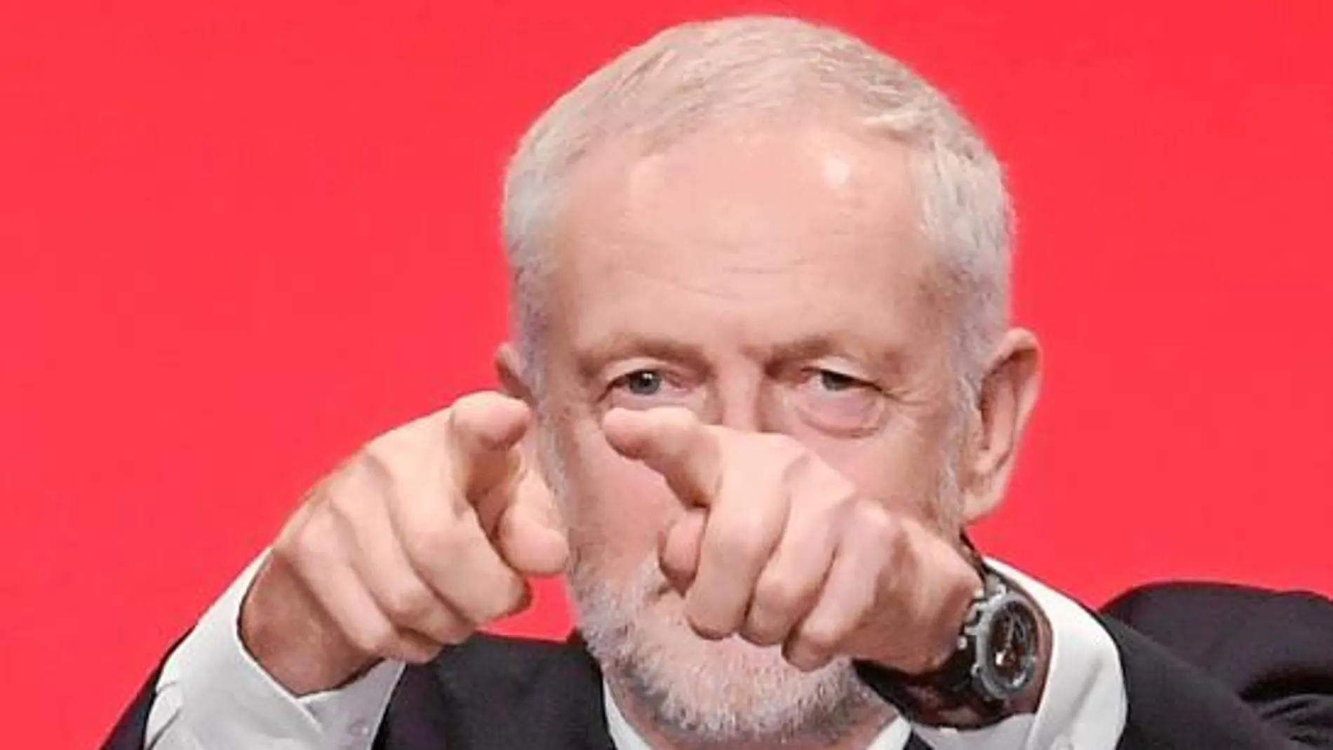 El líder laborista, Jeremy Corbyn, en el congreso del partido en Brighton