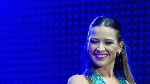 David Bustamante enloquece con Yana Olina