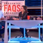 Momento de la entrevista al exalcalde de Medellín en FAQS, de TV3