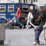Dispositivo de Seguridad tras los atentados de Barcelona.