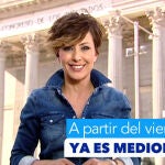 Sonsoles Onega, conductora de ‘Ya es mediodía’