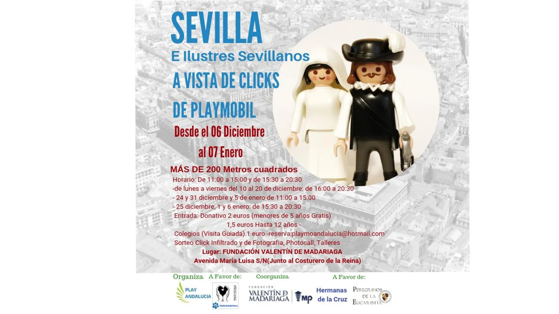 La historia de Sevilla, de la mano de clicks de Playmobil