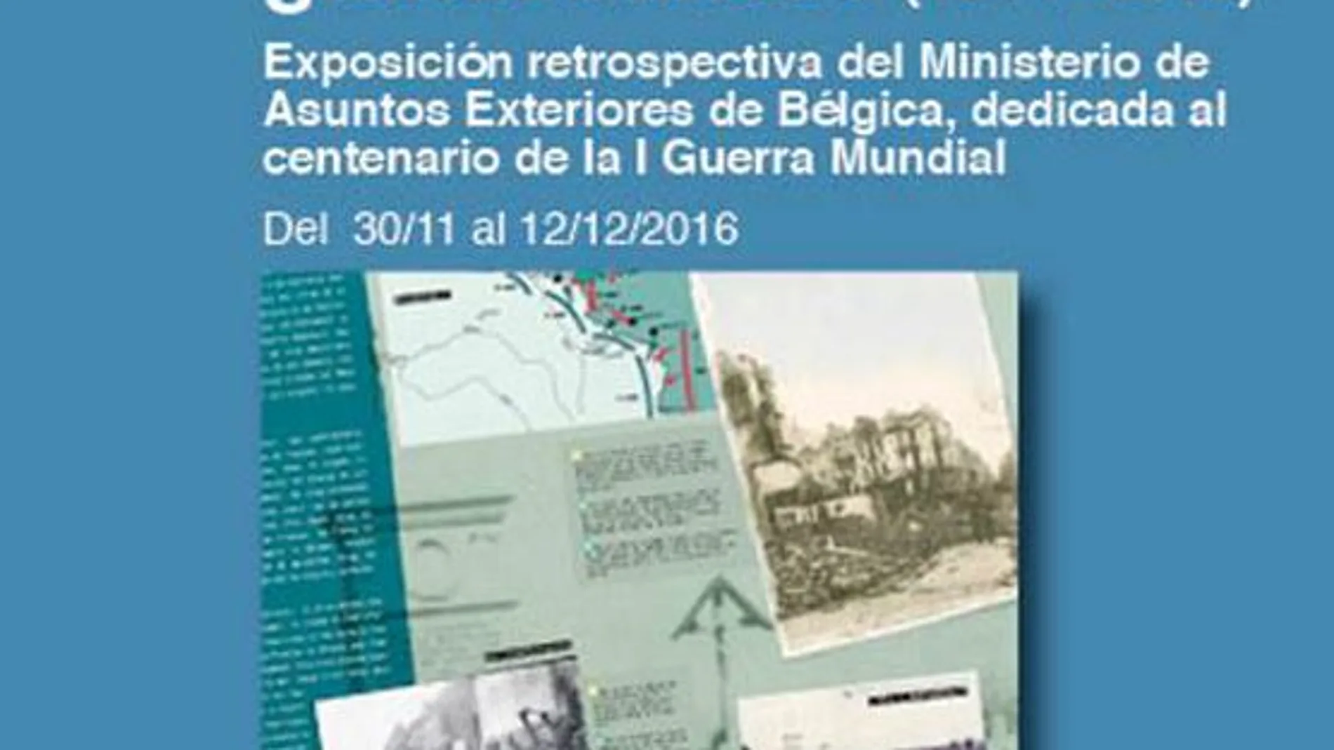 Exposición sobre la Primera Guerra Mundial. La Gran Guerra en Grandes Líneas