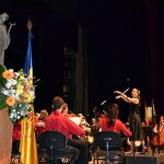 Concierto celebrado en el Lienzo Norte de Ávila en honor de Santa Teresa, al que asistieron decenas de abulenses