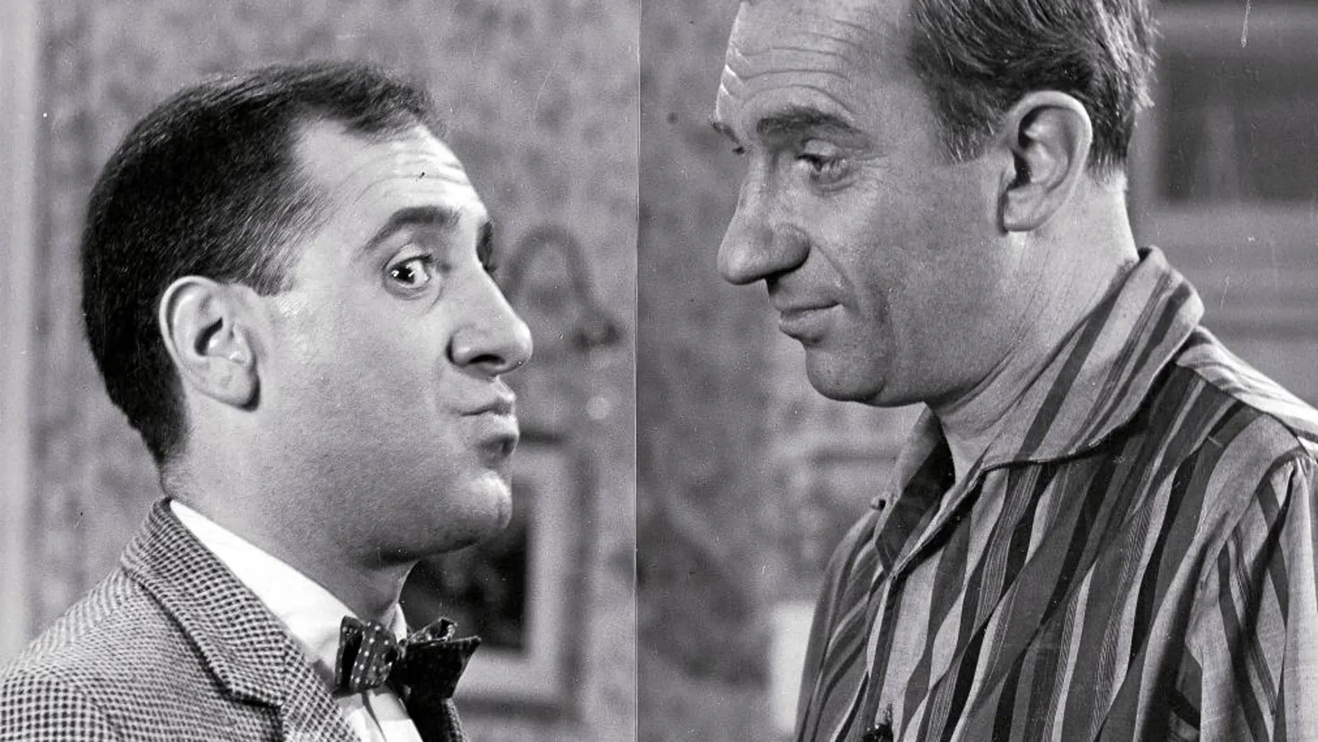 El actor, junto a Fernán Gómez, en «Ninette y un señor de Murcia» (1965)