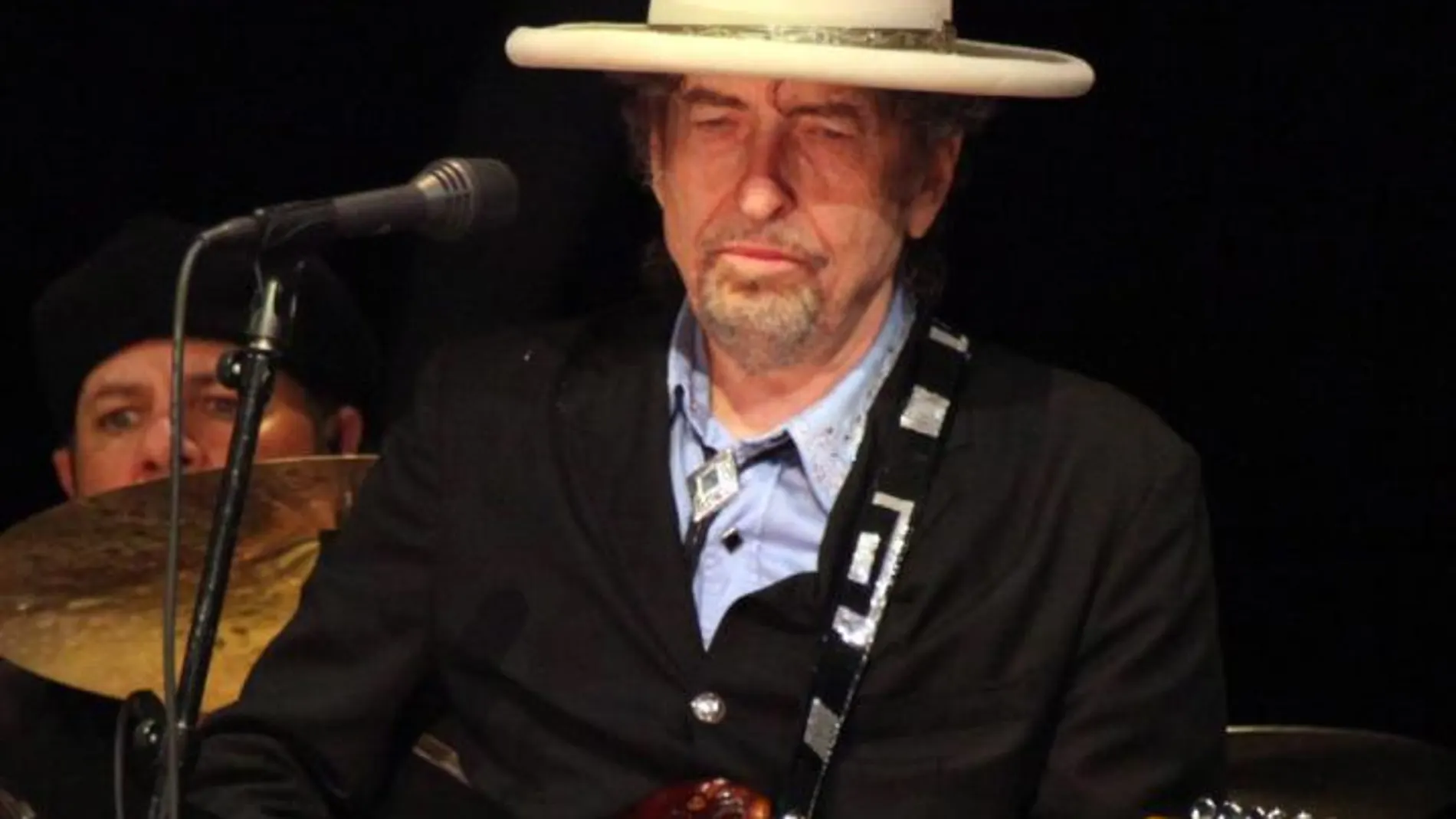 La leyenda estadounidense del folk-rock Bob Dylan