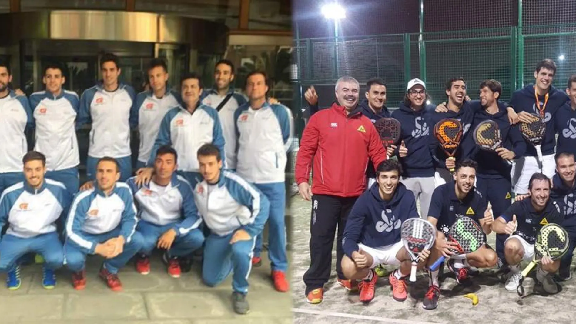 Equipos masculinos del CEE de 1ª