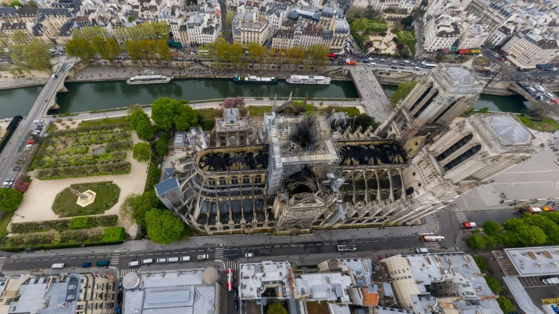La catedral de Notre Dame, en 360 grados