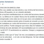 El padre de un mosso asesinado por ETA califica de «payasada orquestada» la manifestación de Barcelona