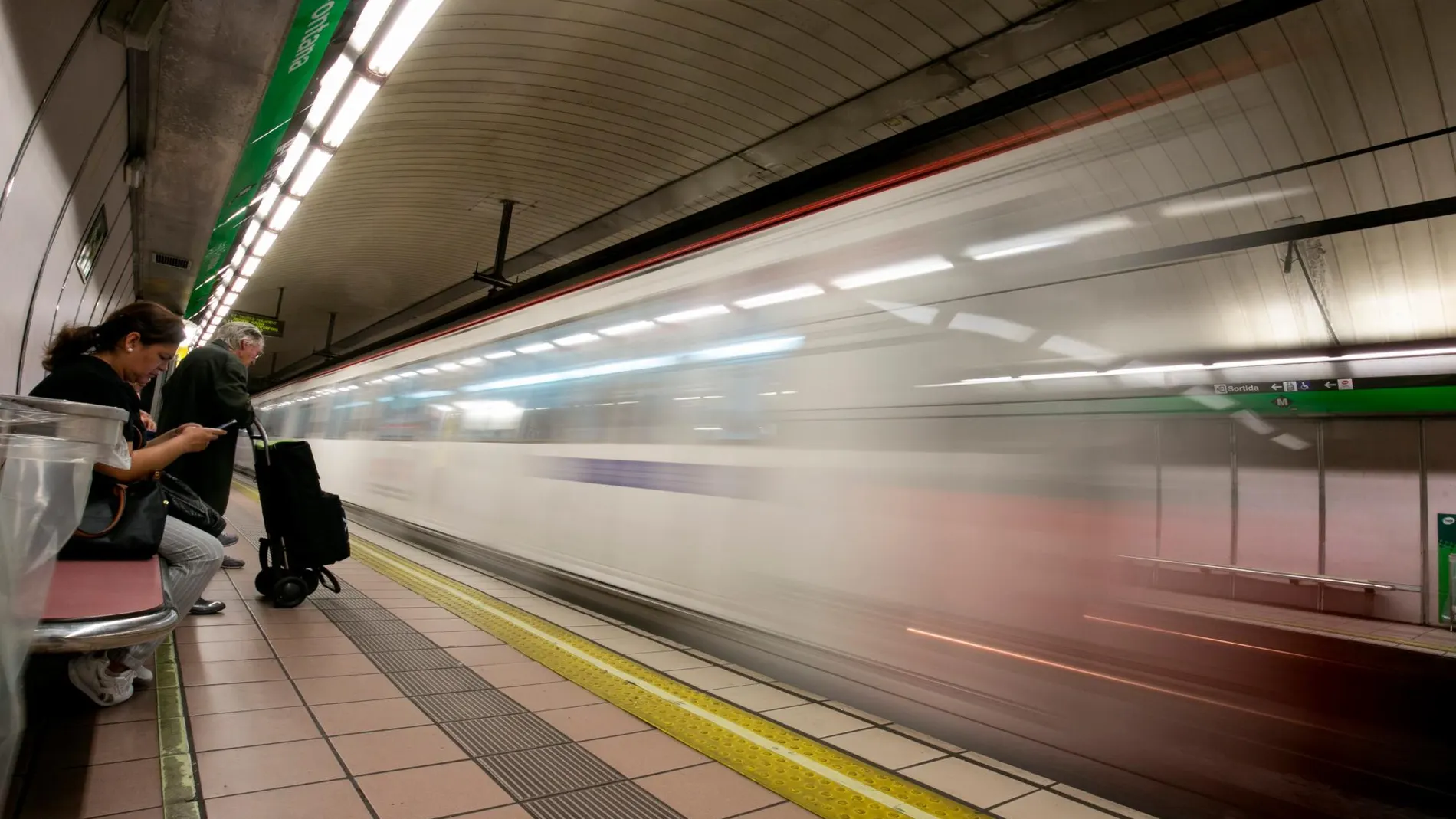 La presencia de amianto en el metro provocó una huelga el pasado lunes