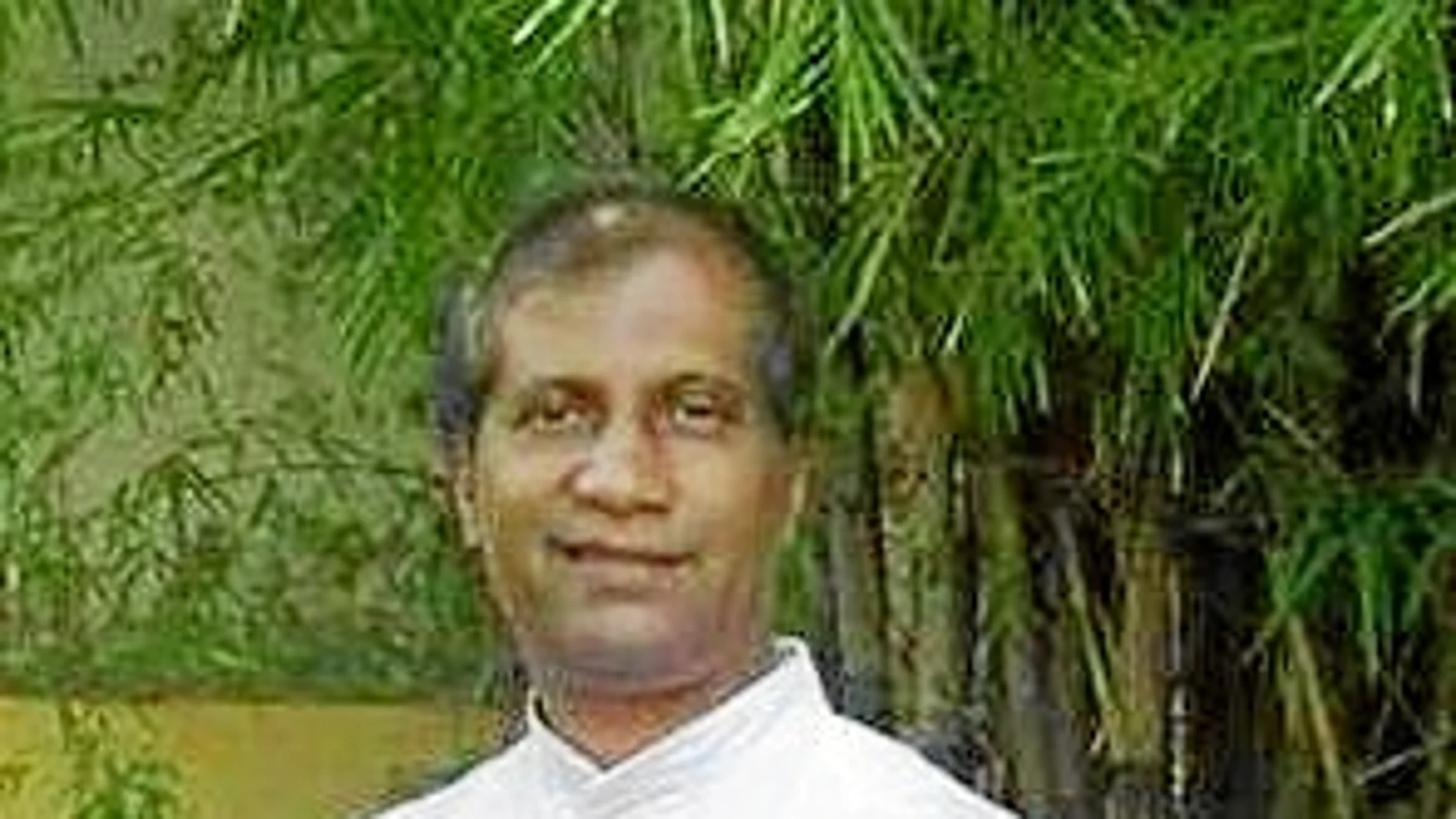 Joy Mariaratnam, párroco de la iglesia de San Sebastián en Colombo (Sri Lanka)