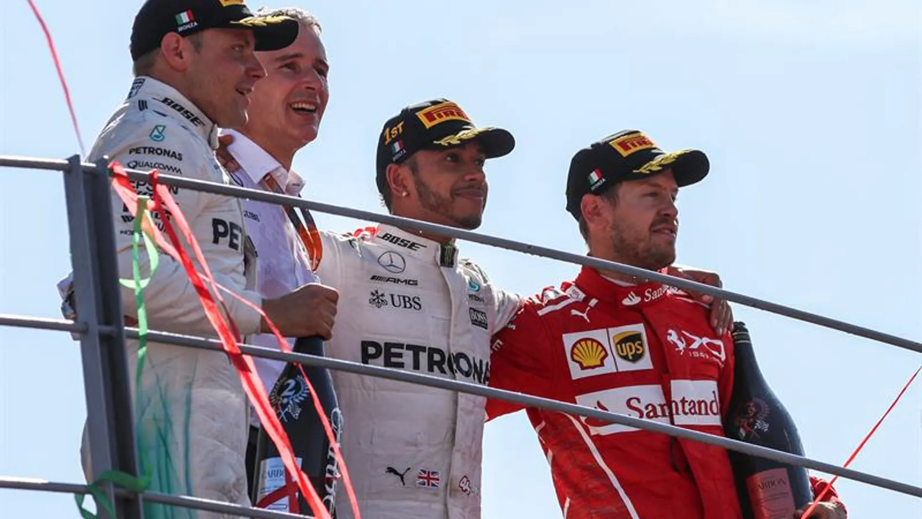 El de Mercedes sólo tiene tres puntos de ventaja sobre Vettel