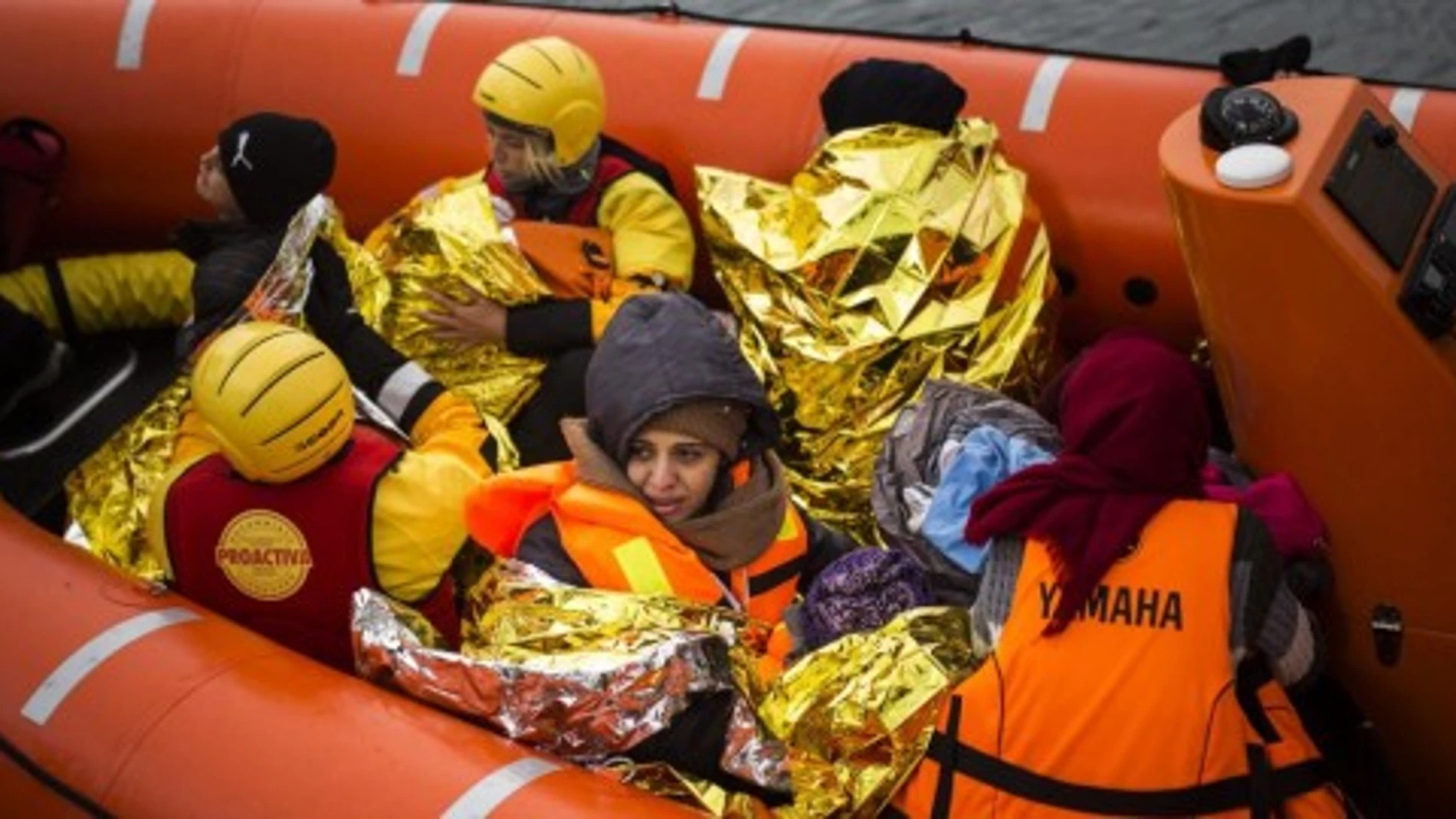 Cada día llegan entre 100 y 200 inmigrantes a las costas griegas