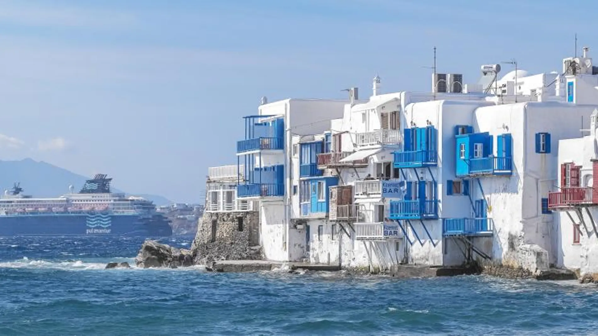 Grecia, blanco y azul