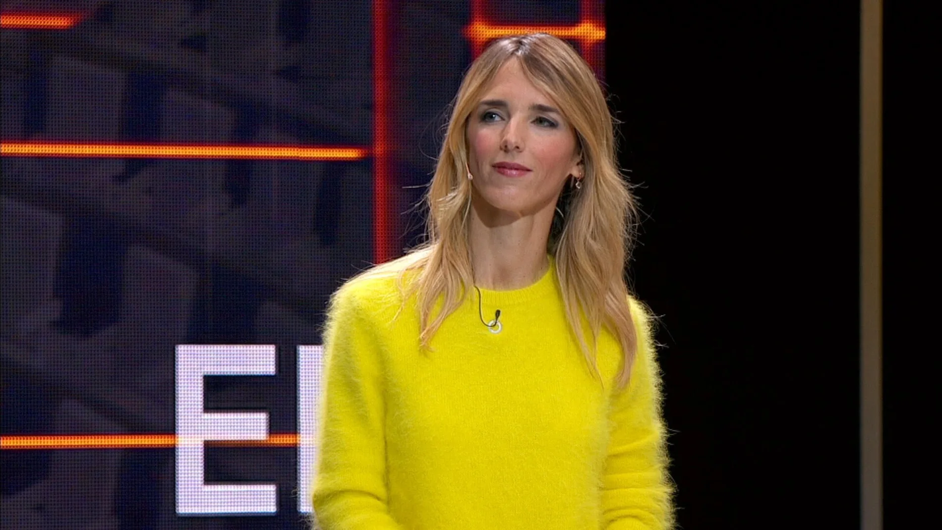 Álvarez de Toledo y su polémico jersey amarillo en TV3