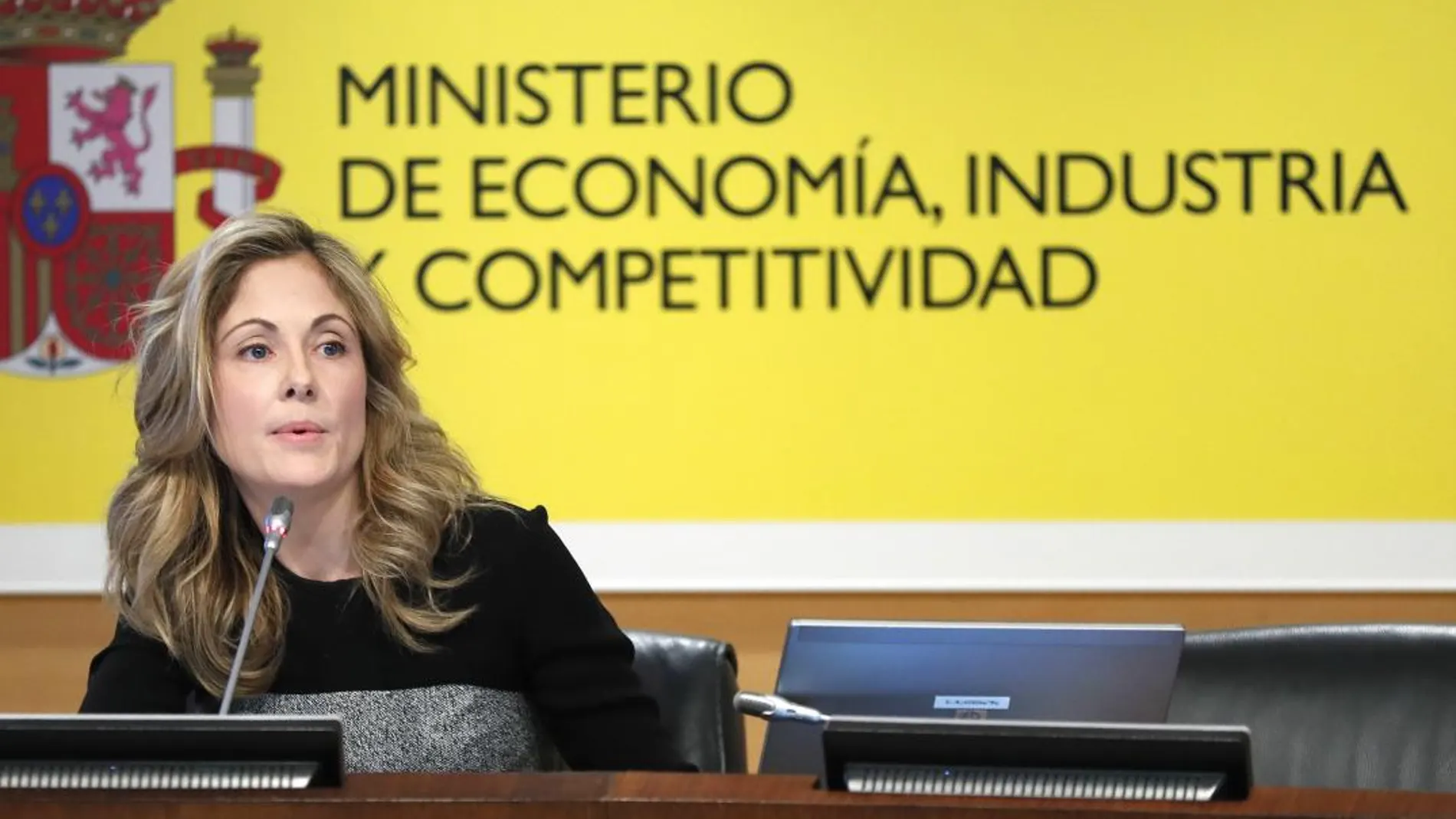 La secretaria de Estado del Tesoro, Emma Navarro