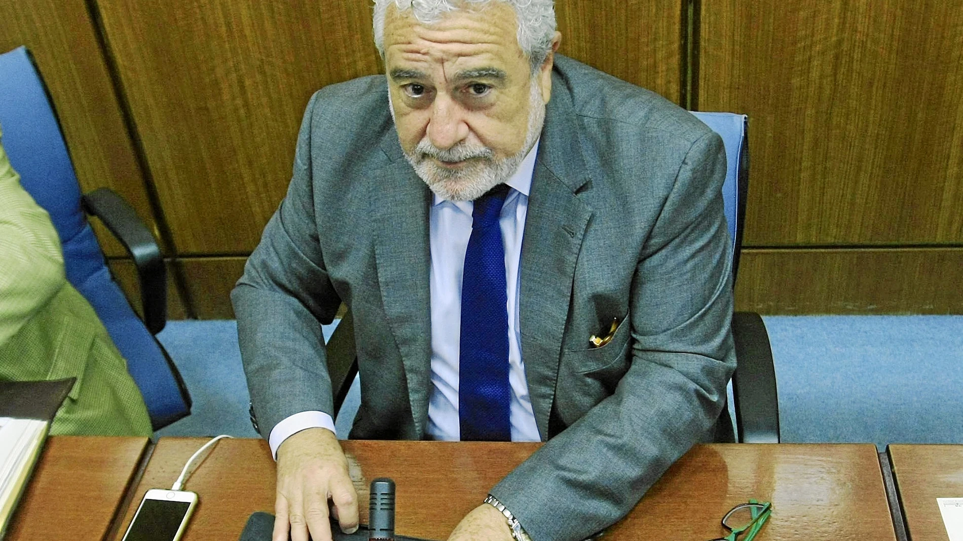El director interino de la RTVA desde 2013, Joaquín Durán / Foto: Manuel Olmedo