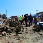 El ataque ha ocurrido en un concurrido mercado de Mogadiscio