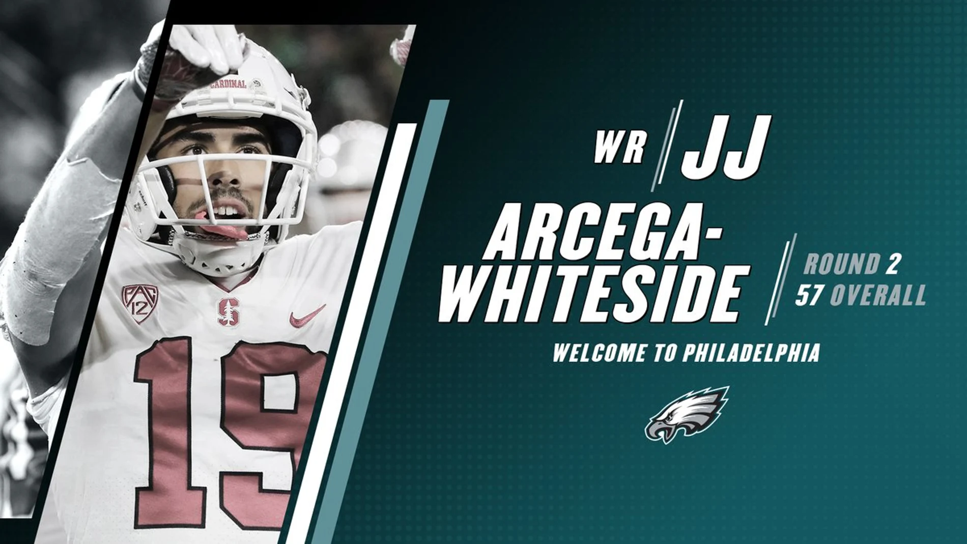 Arcega-Whiteside es elegido primer español elegido en el draft de la NFL