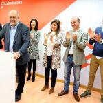 Francisco Igea presenta su candidatura a liderar Ciudadanos arropado por sus compañeros