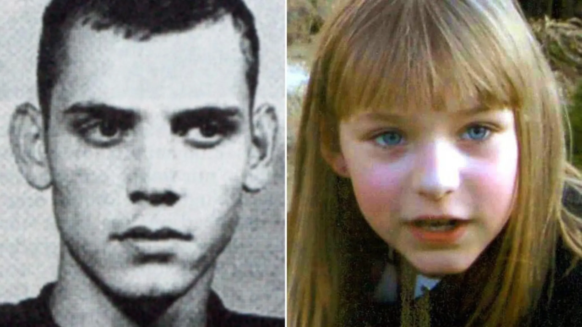 El miembro del grupo "Clandestinidad Nacionalsocialista"(NSU), Uwe Boenhardt y Peggy, la niña de nueve años en la que se han hallado los restos de ADN