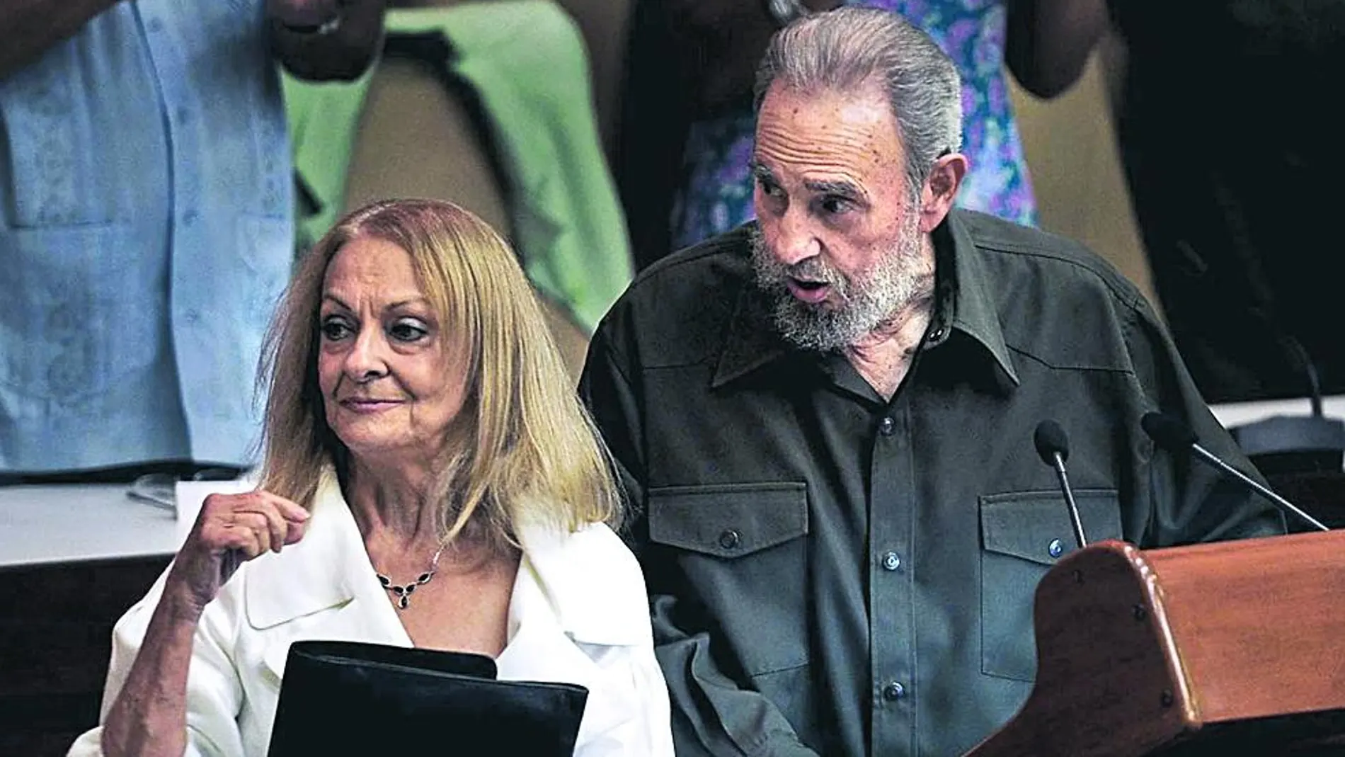 Dalia Soto del Valle, última esposa de Castro. Se conocieron hace más de 40 años