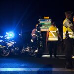 Control de la Gendarmería francesa tras un incidente de circulación