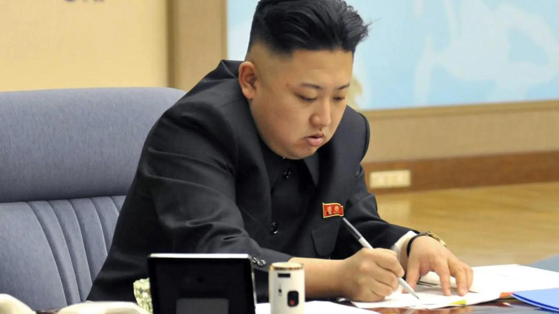 El presidente norcoreano, Kim Jong-un