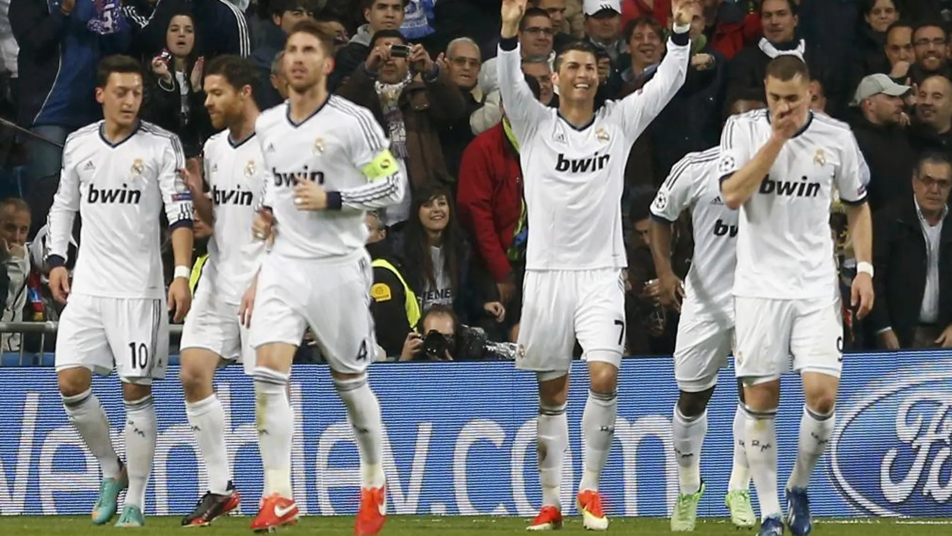 Cristiano Ronaldo celebra el gol