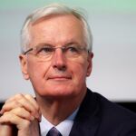 El jefe negociador de la Comisión Europea (CE) para el «brexit», Michel Barnier, hoy en Bruselas