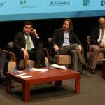 Mesa redonda de los portavoces parlamentarios moderada por el director del Diario de Castilla y León-El Mundo, Pablo Lago