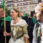 El presidente de la Generalitat, Ximo Puig, participó ayer en la Romeria de Les Canyes acompañado por la alcaldesa de Castellón y el conseller de Educación