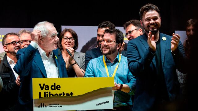 Ernest Maragall se presenta como favorito para ganar la alcaldía de Barcelona el 26-M