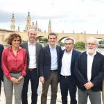 El PP ha estado en Zaragoza en su primer día de campaña