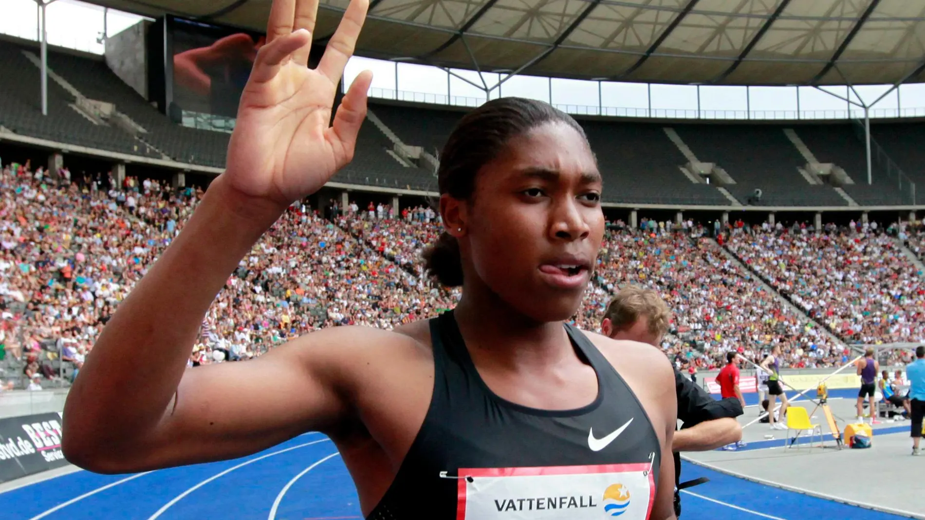 La atleta surafricana Caster Semenya