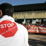 Los empleados públicos se han manifestado en varias ocasiones contra el enchufismo en la Junta de Andalucía