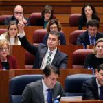Bancada popular durante el debate de la proposición no de Ley sobre el personal militar temporal consensuada por todos los grupos, pero que en el caso del PP defendió Ángel Ibáñez